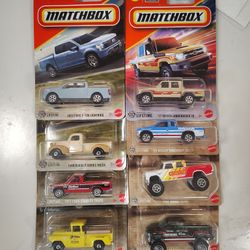 Matchbox 8 Camionetas 