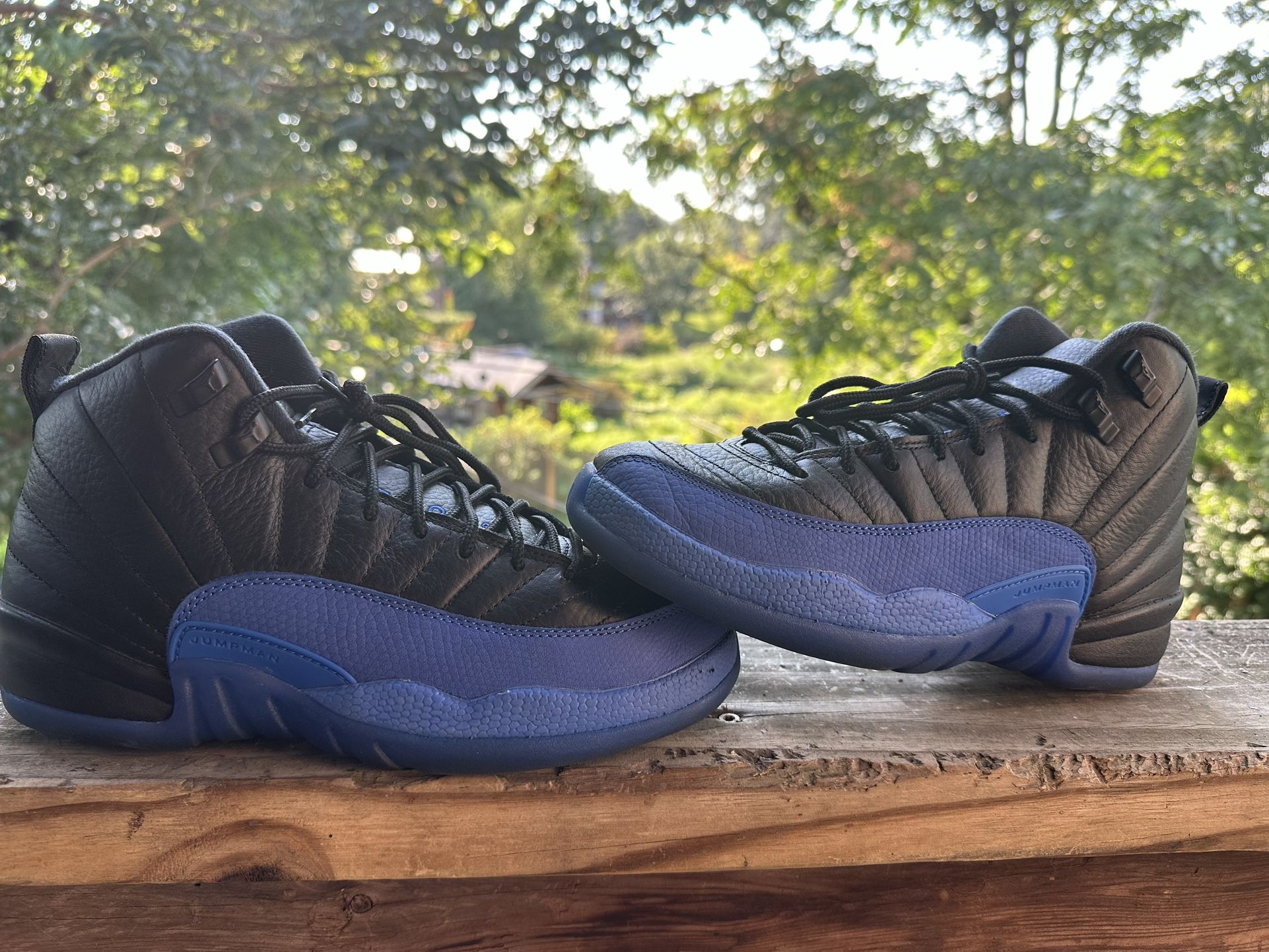 Jordan 12 Retro Black Game Royal 