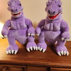 Large Godzilla Minster War King Kong T-Rex Plush Mint