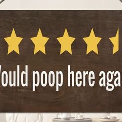 Funny Wood Novelty Sign!