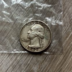 1962 Silver Quarter