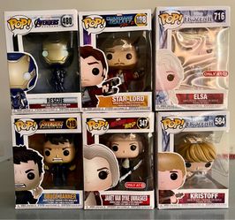 Funko Pop Collection Avengers Frozen Guardians of the Galaxy