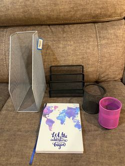 New desk organizers