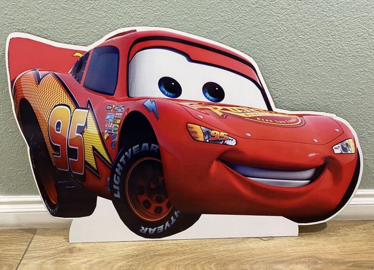 Lightning McQueen Party Prop 