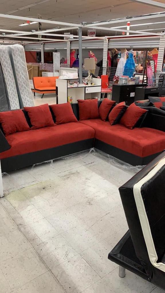 new sectional furniture with pillows included
