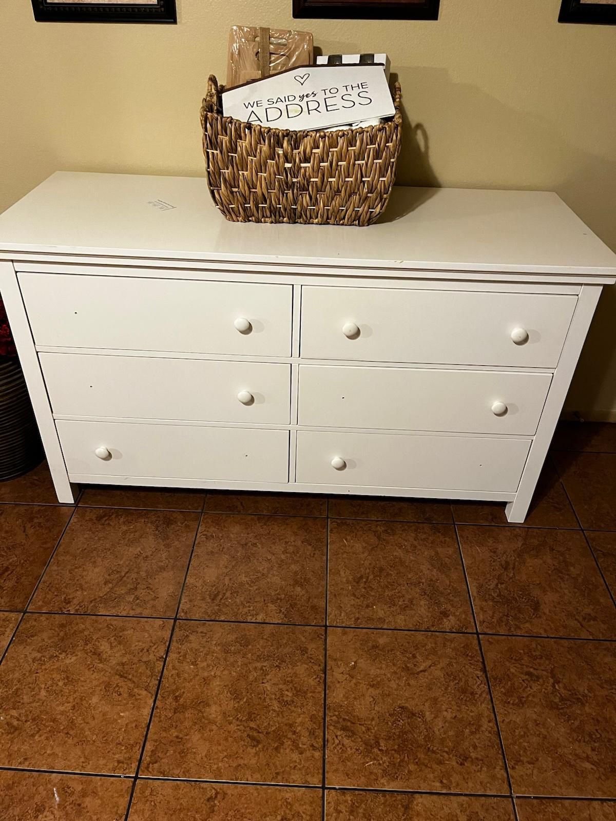 Pottery Barn style dresser