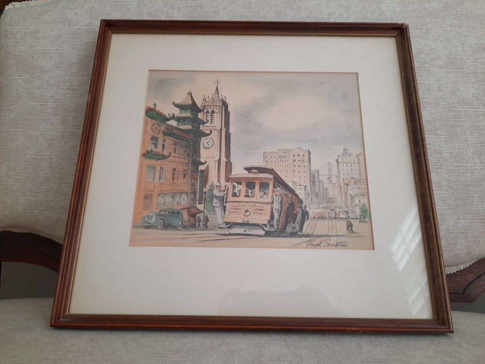 Frank Serratoni Watercolor