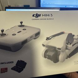 New DJI Mini 3 Camera Drone Bundle