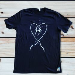 Space Couple Glow In The Dark Tee
