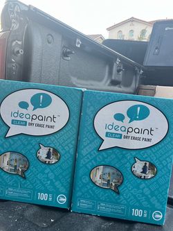 200 Sqft Dry Erease Paint - Idea Paint