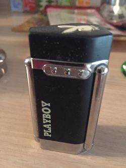 Playboy butane refillable lighter