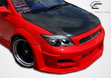 Blemished 2005-2010 Scion tC Carbon Creations OEM Look Hood - 1 Piece