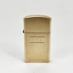 14k Yellow Gold Vintage Zippo Lighter 1959 