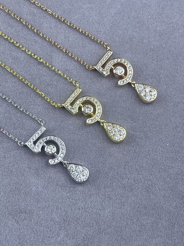 $118 Necklace 5-character diamond necklace Necklace shipped heavy custom, high-end luxury