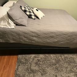 Used Quen Bed Frame No Mattress 