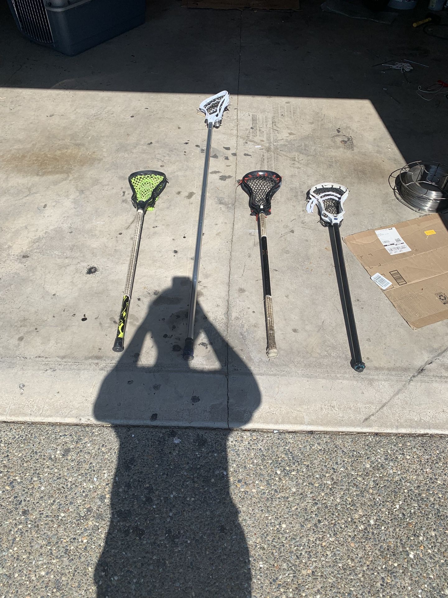 Lacrosse sticks