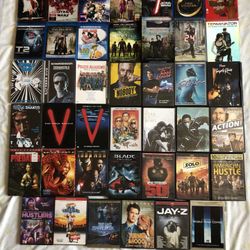 DVD Few Blu Rays Mostly $2 Each,Last 2 Pics $5 Each Few Movies Have Some Scratches But Playable All For $70