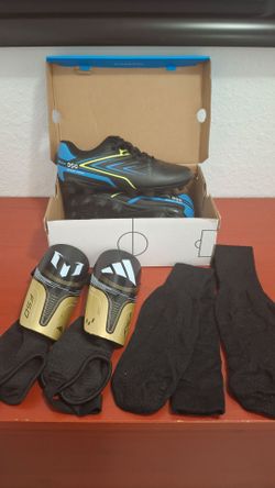 Boy soccer gear  slightly used