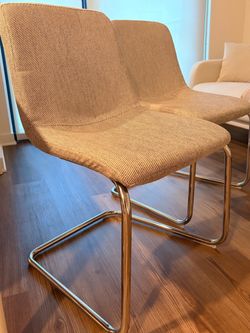 Modern Cantilever Dining Chair Set of 3