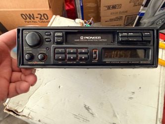 Pioneer pull-out Headunit 80’s