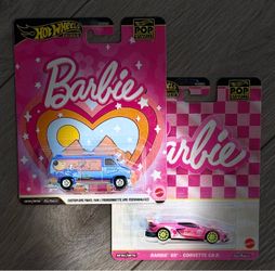 Hot Wheels Premium Barbie Pop Culture 2-Car Set