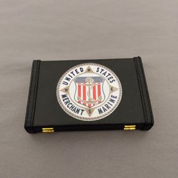 Mini Marine briefcase business card holder