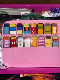 Disney Pins 2025 Character Trash Bins Complete Set