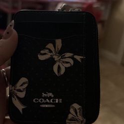 New Coach Bow Wallet  Holy Serious People Text Don’t Waste My Time