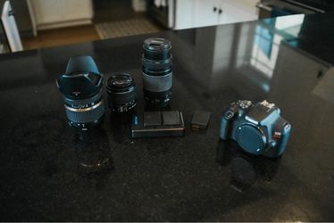 Cannon Rebel T7 and Lenses
