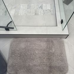 Grey Bath Mats (set of 2)
