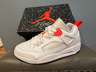Jordan Spizike Low-Top Sneakers White Red