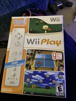 Wii Play And Wii Remote 