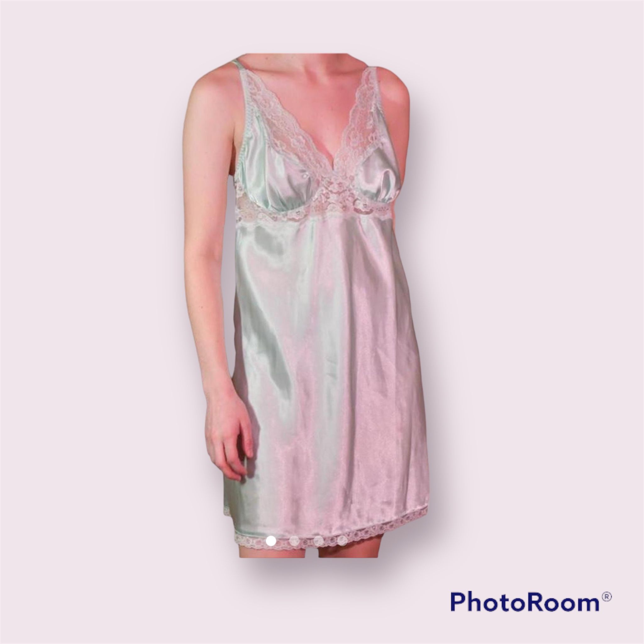 VTG Tiffany Blue Nightgown