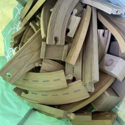 Big Lot Of Thomas & Friends Wooden Train Set