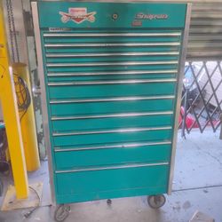 Snap On Tool Box.  Teal Color. Tool Box Only
