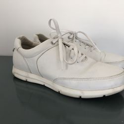 Men's Birkenstock Sneaker , White Leather , Sz EU 43 / US 10 - 10.