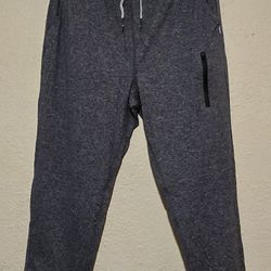 FEAT Men's Heather Grey Casual Joggers NWT 