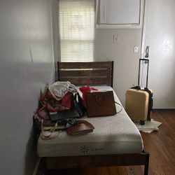 Moving Sale : Twin Bed – Great Condition | Simple & Stylish