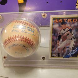 MLB NOLAN RYAN SIGNED