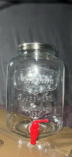 Yorkshire Glassware Glass Drink Dispenser