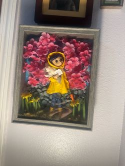 Coraline Shadow Box Diorama Art