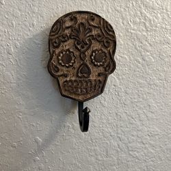Calavera towel hook