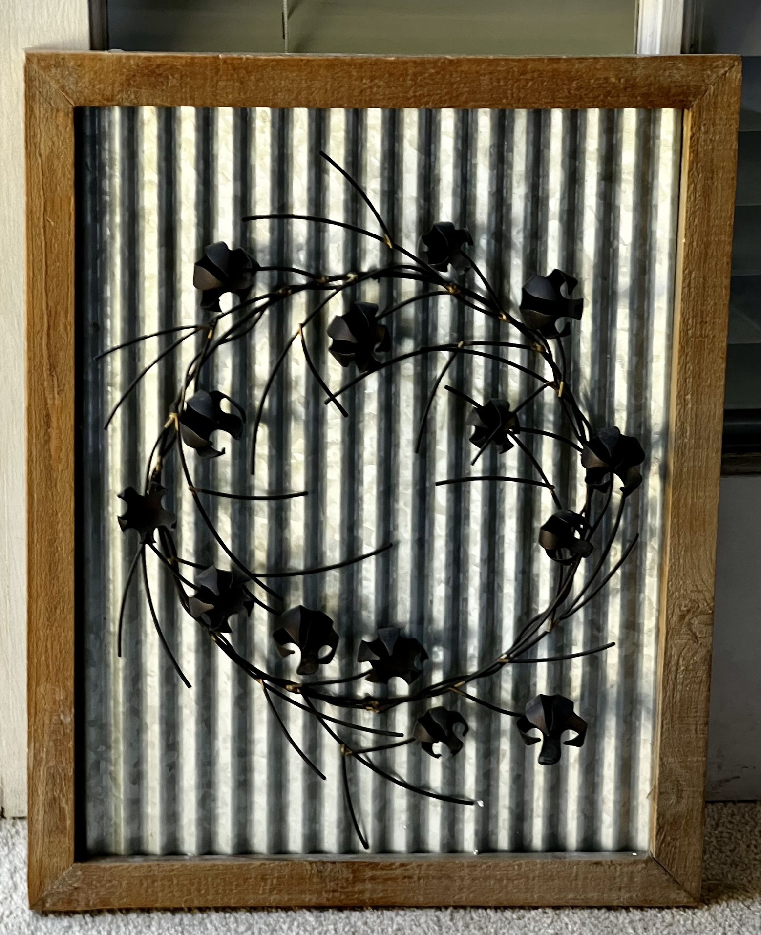 Wire Framed Wreath