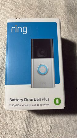 Ring doorbell, plus