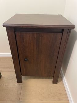 Dark espresso nightstand