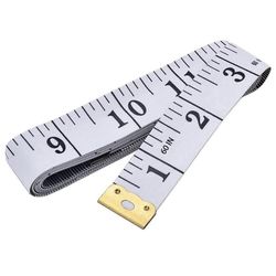 5 pack Soft Tape Measure Double Scale Body Sewing Flexible Ruler for Weight Loss Medical Body Measurement Sewing Tailor Craft Vinyl Ruler, Has Centim