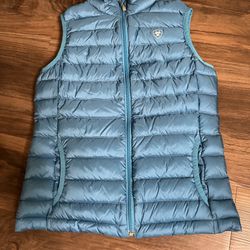Girls Ariat Down Puffer Vest