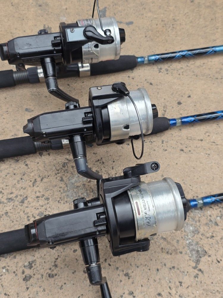 Shimano Baitrunner Reel/New Lines/New Fiberglass Rod