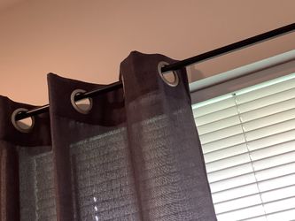 Grommet Curtain Panels (2) - Semi Sheer
