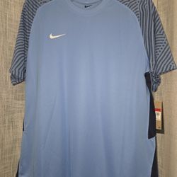 Nike Jersey Short Sleeve Men's Large Blue 